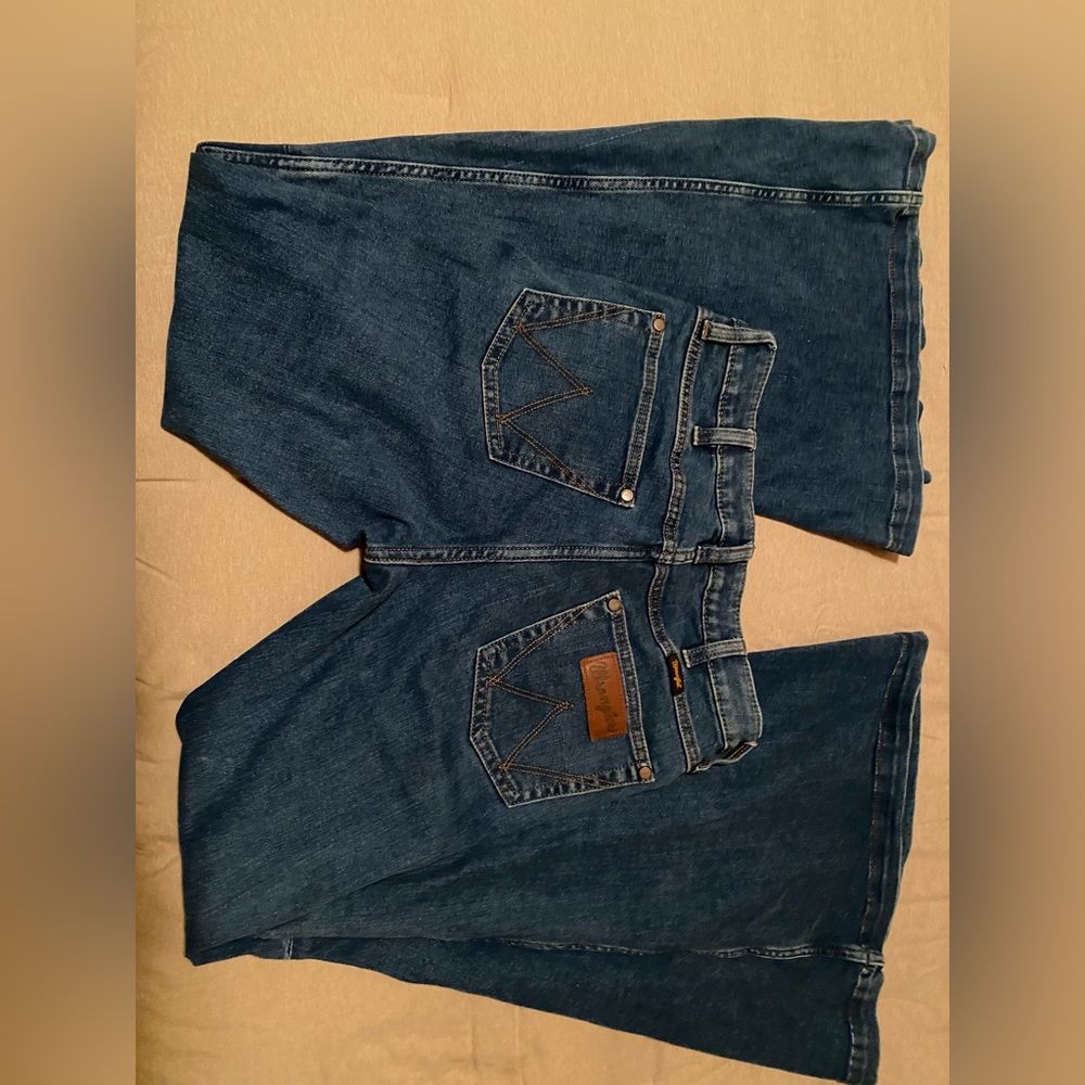 Wrangler Trumpet Flare Retro High Rise Jeans